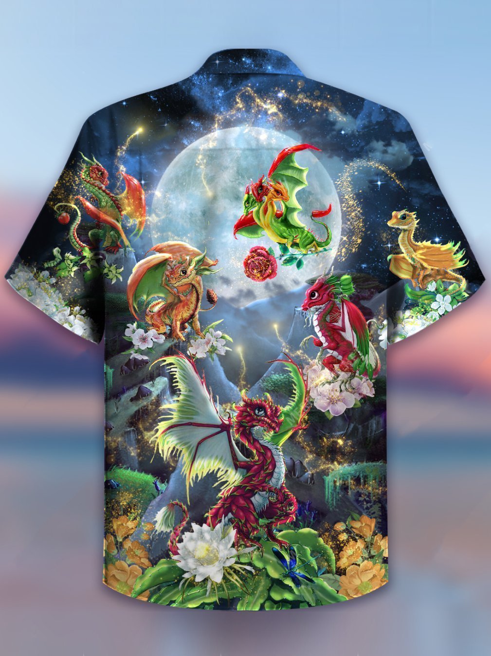 Dragons Hawaiian Shirt