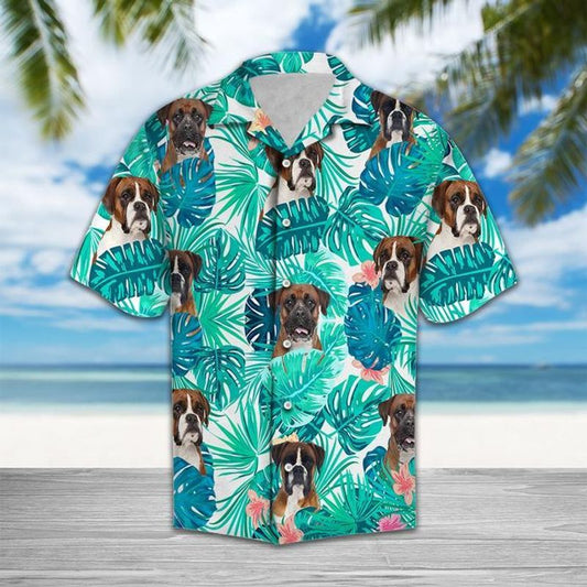 Boxer   Blue Nice Design Unisex Hawaiian Shirt For Men And Women Dhc17064048