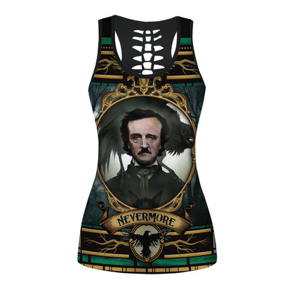 3D Tracksuit Author Edgar Allan Poe Nevermore Hawaiian Shirt