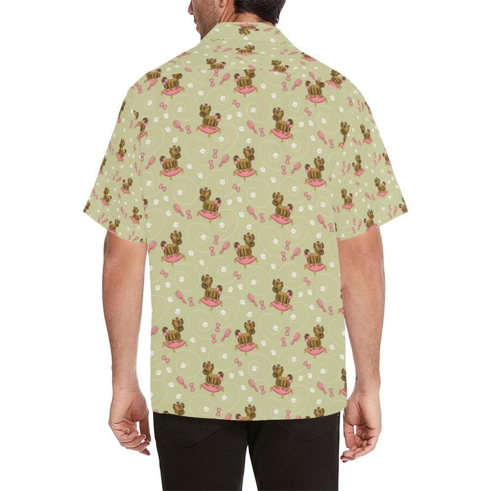 Yorkshire Cute Terriers Print Design Lks3 Hawaiian Shirt