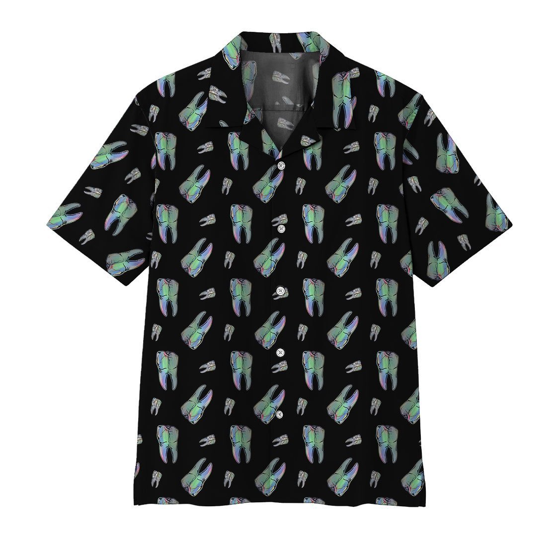  3D Teeth Hawaii Shirt