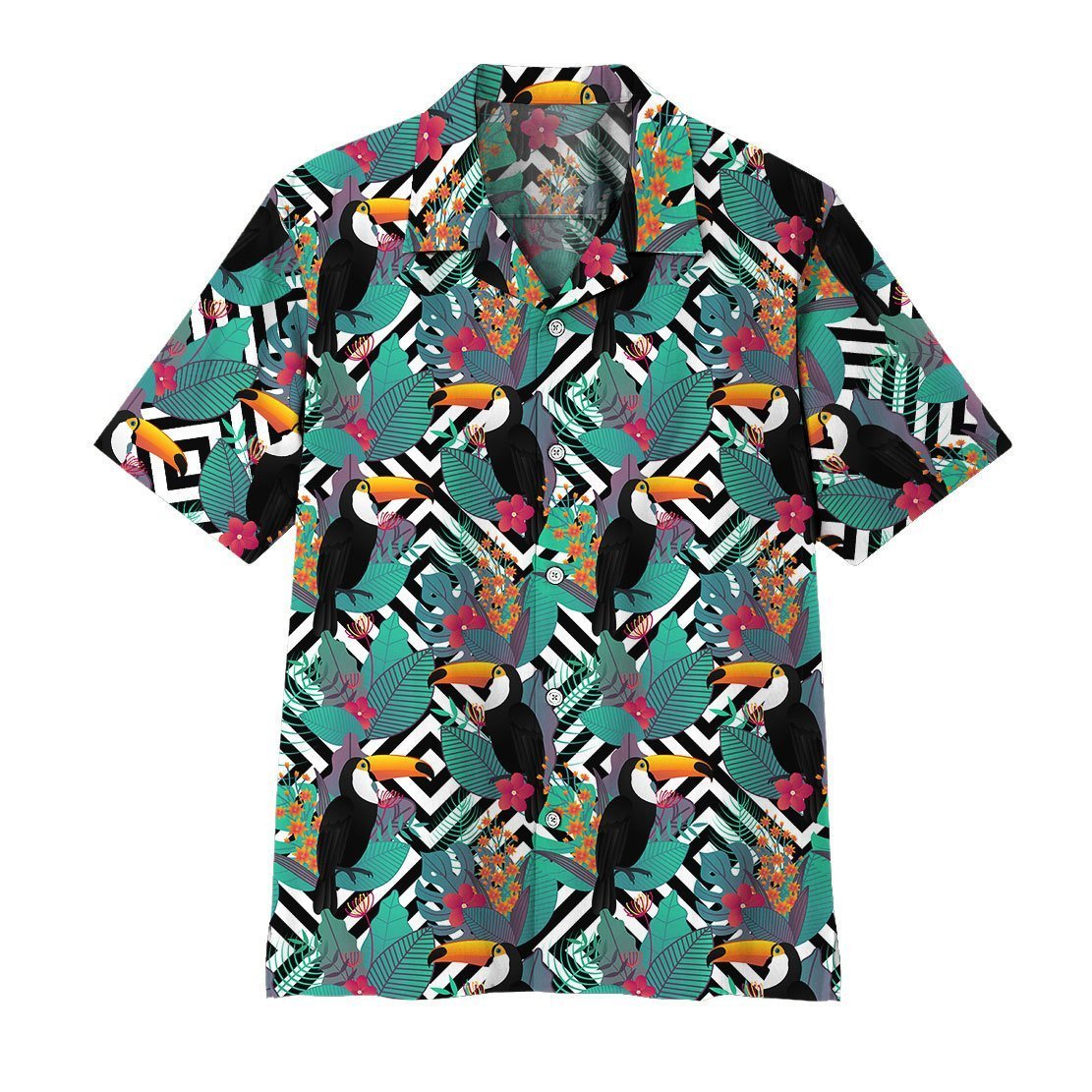 3D Toco Toucan Hawaii Shirt