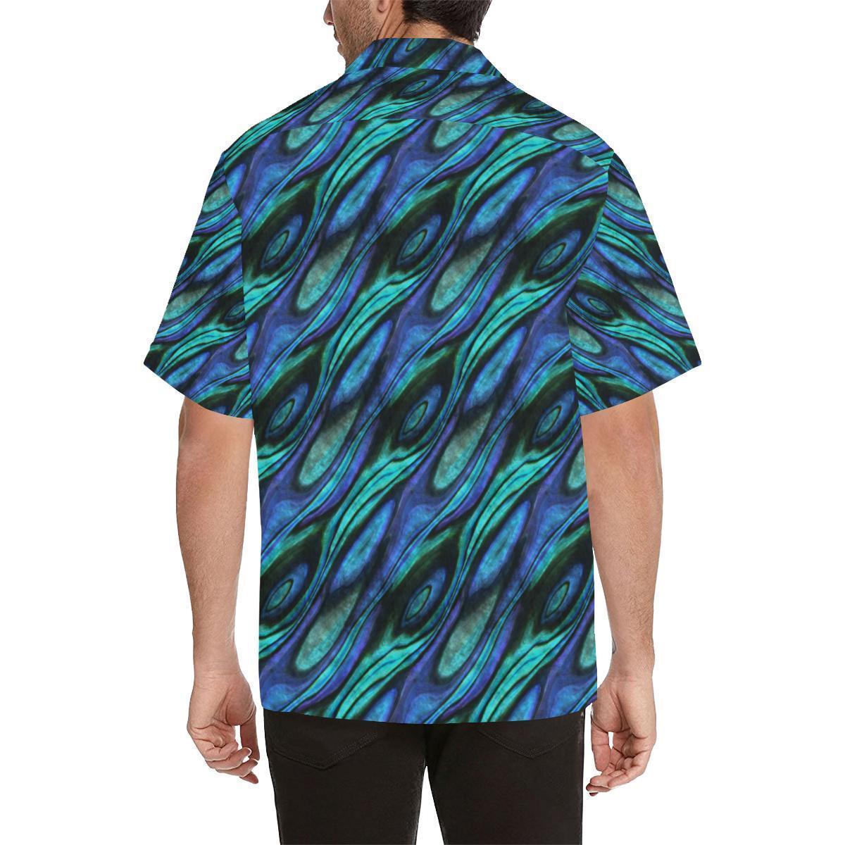 Abalone Pattern Print Design Hawaiian Shirt