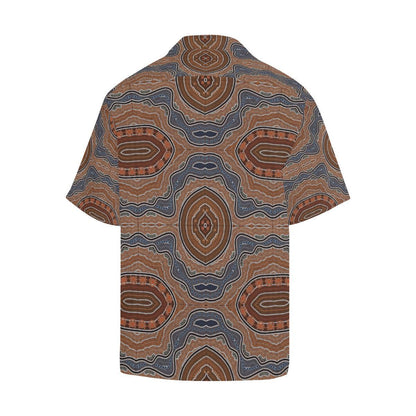 Aboriginal Pattern Print Design Hawaiian Shirt