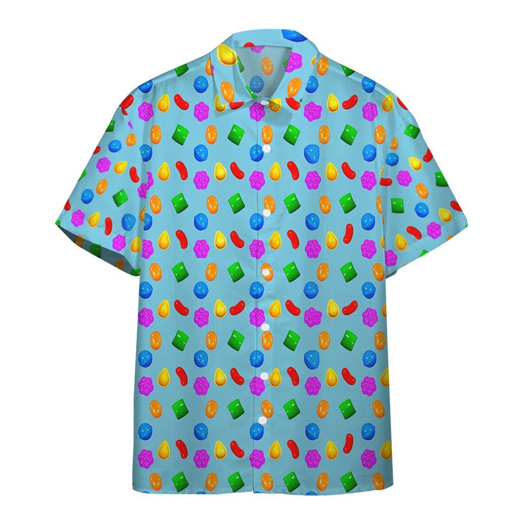  3D Candy Crush Saga Custom Hawaii Shirt