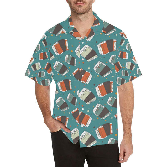 Accordion Pattern Print Design Hawaiian Shirt