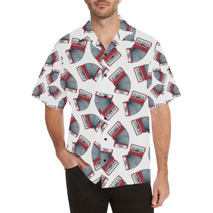 Accordion Pattern Print Design Hawaiian Shirt