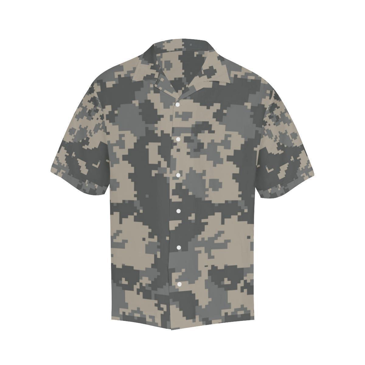 Acu Digital Camouflage Hawaiian Shirt