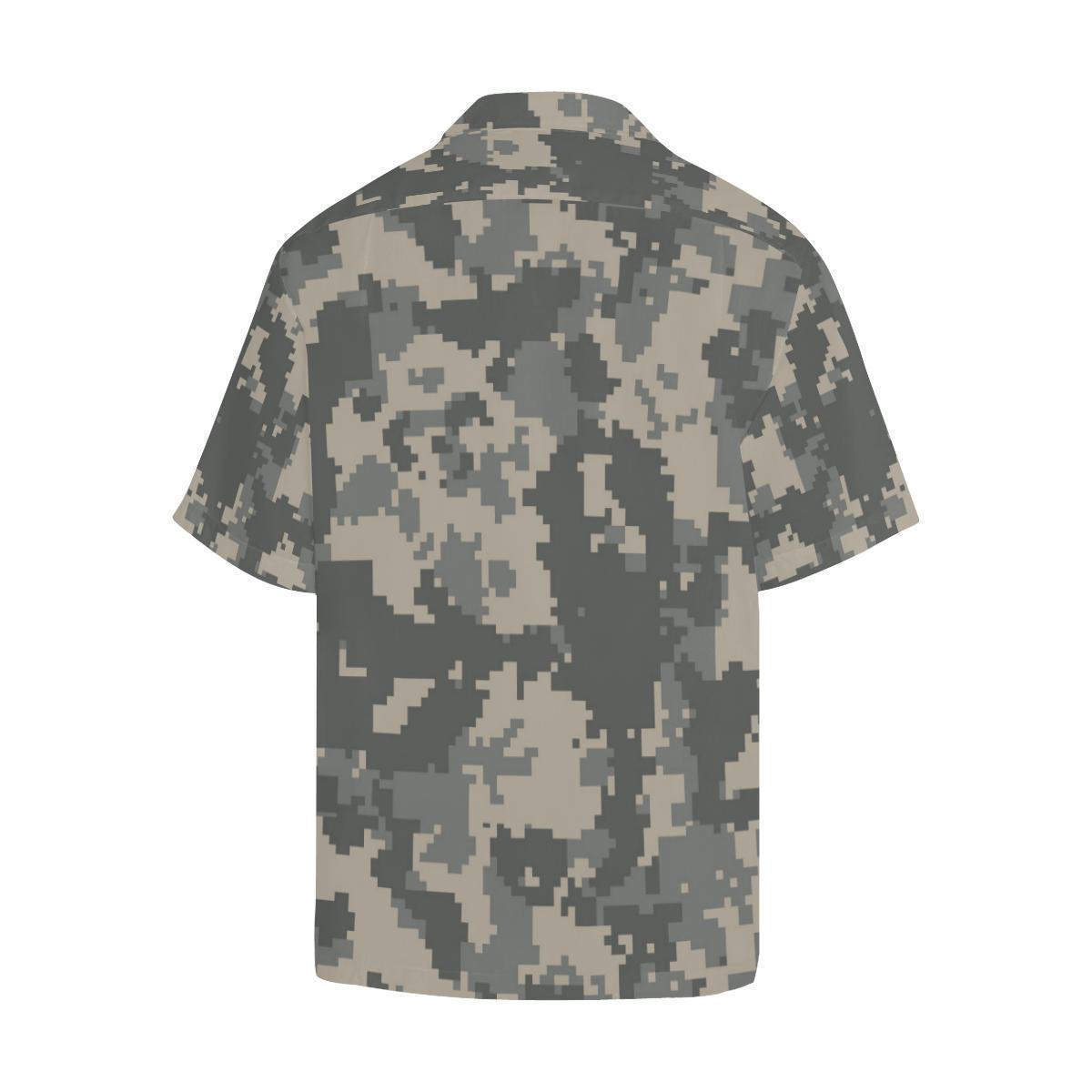 Acu Digital Camouflage Hawaiian Shirt