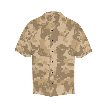 Acu Digital Desert Camouflage Hawaiian Shirt