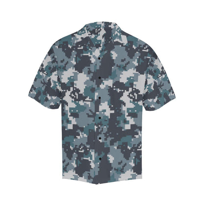 Acu Digital Urban Camouflage Hawaiian Shirt