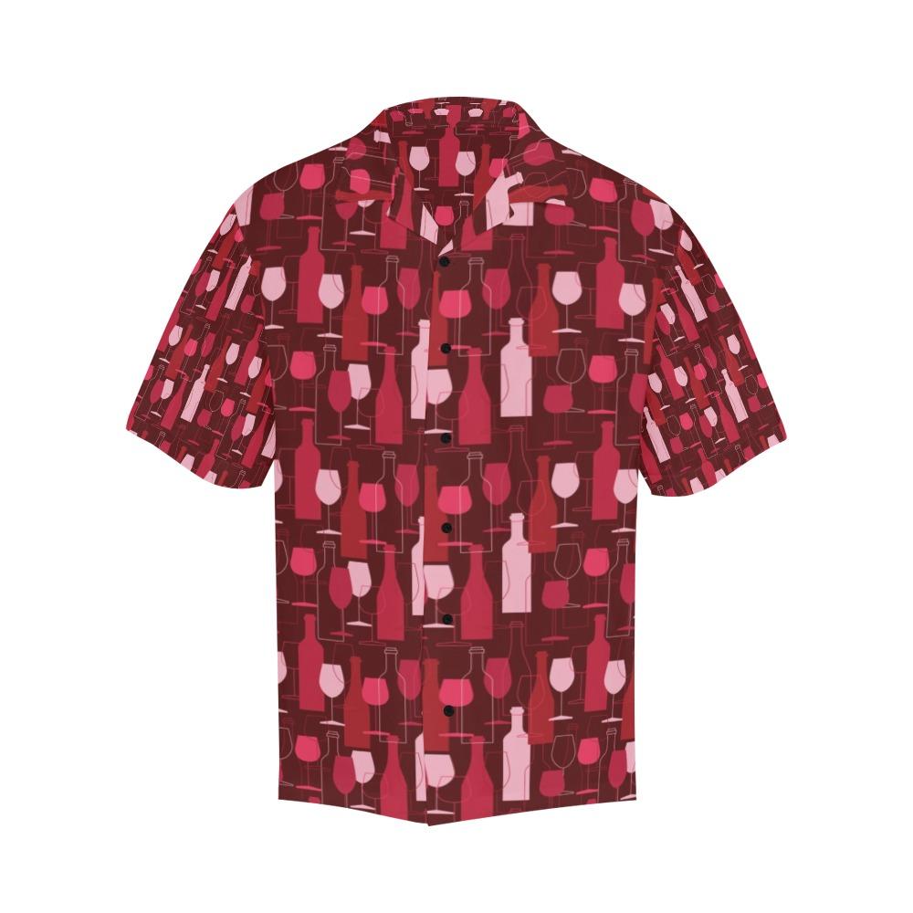 Wine Print Design Hawaiian Shirt