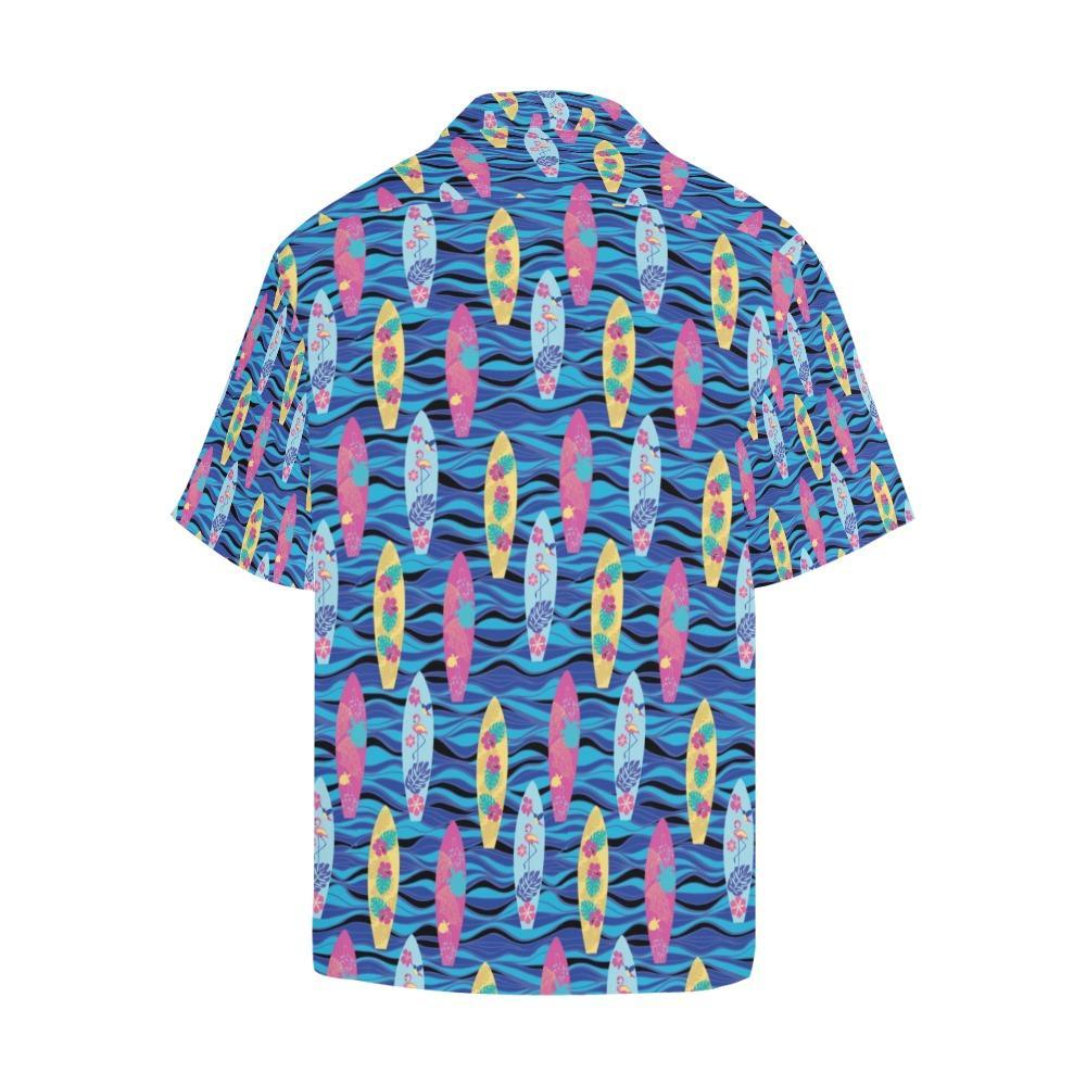 Surfboard Print Design Hawaiian Shirt