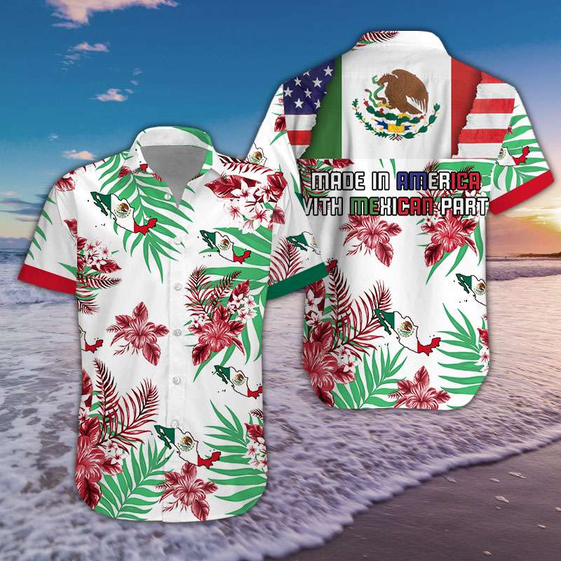 Hawaiian Aloha Shirts Made In America With Mexican Part