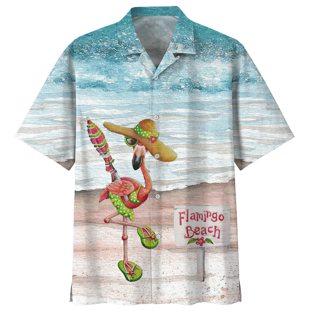 Flamingo Hawaiian Shirt Azs025