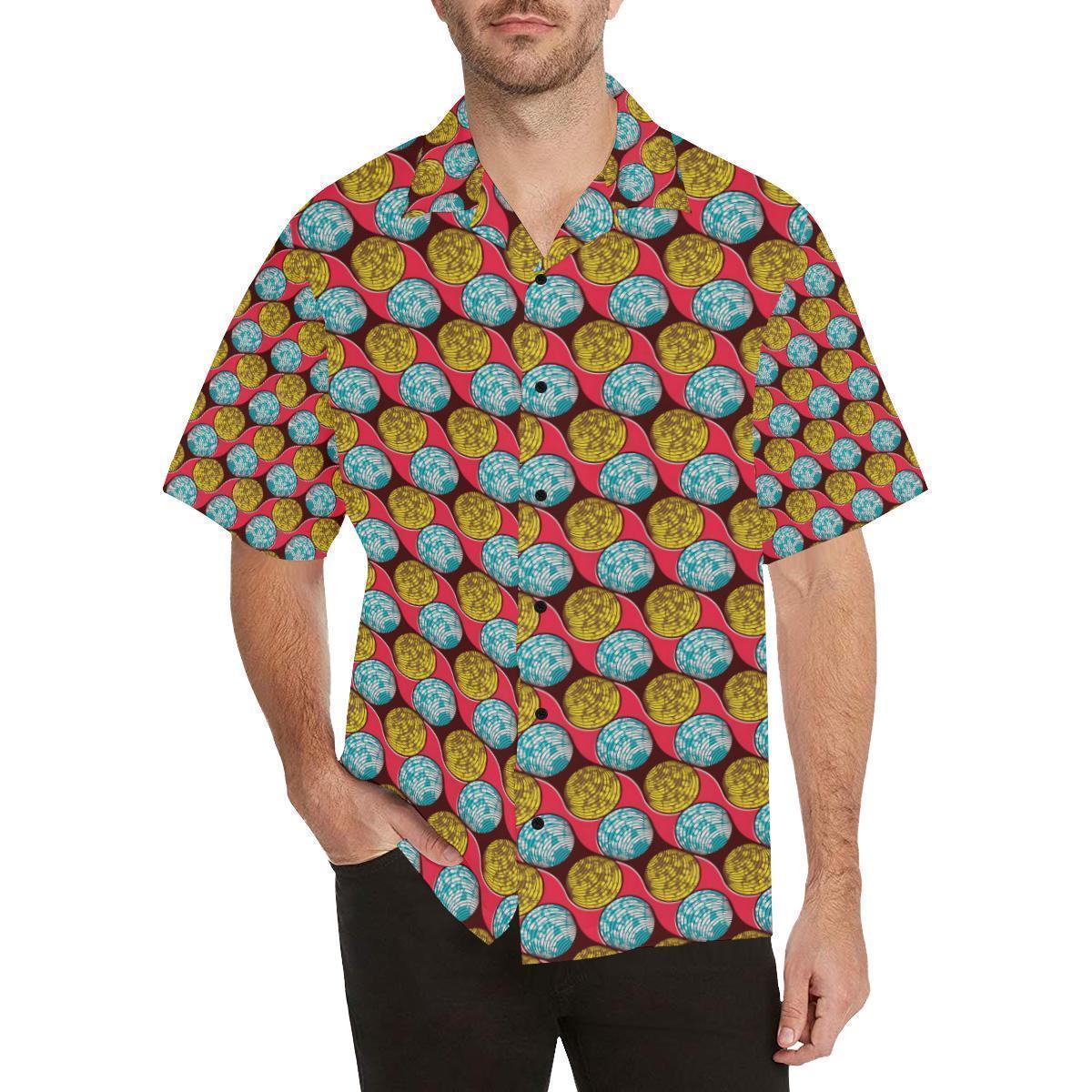 African Fashion Print Pattern Hawaiian Shirt