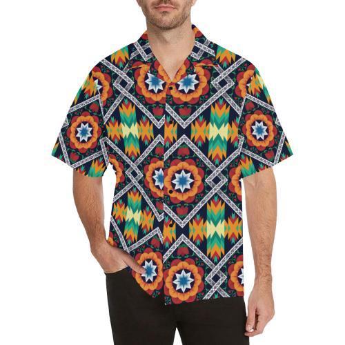 African Kente Hawaiian Shirt