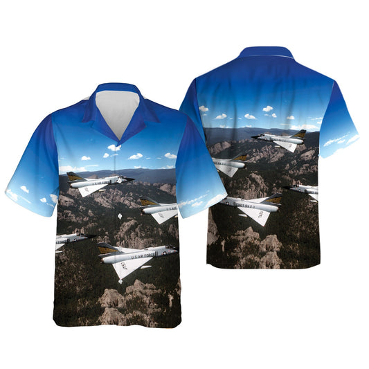 Aircraft F106 Hawaiian Shirt For Men Women