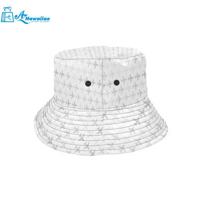 Airplane print pattern Unisex Bucket Hat