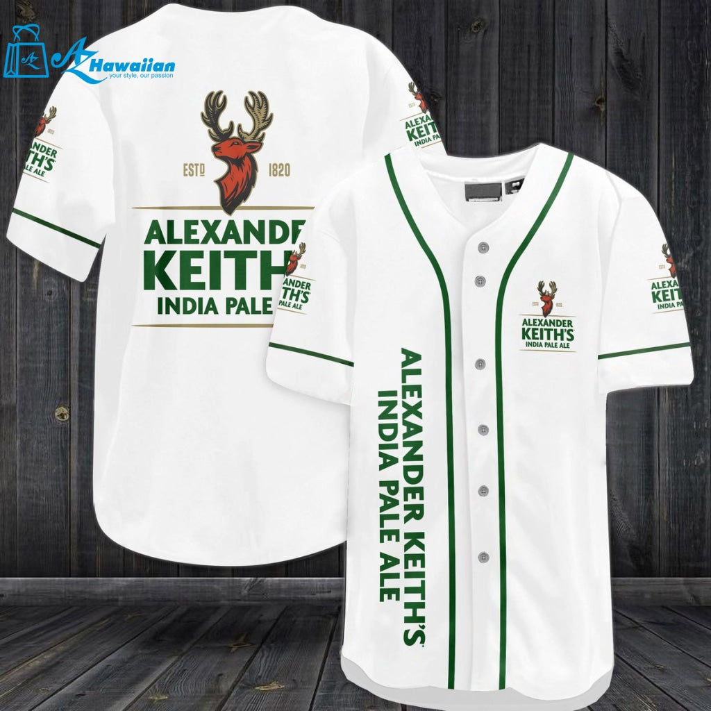 Alexander Keith's Indian Pale Ale Baseball Jersey 