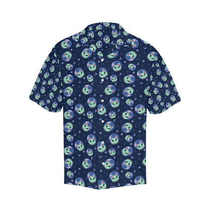 Alien Cat Hawaiian Shirt