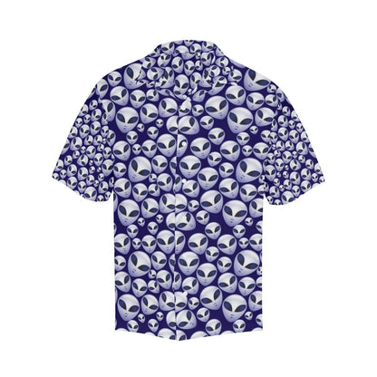 Alien Head Extraterrestrial Hawaiian Shirt