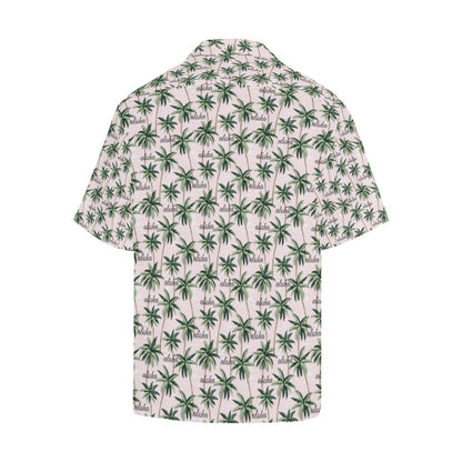 Aloha Beach Pattern Design Themed Print Hawaiian Shirt