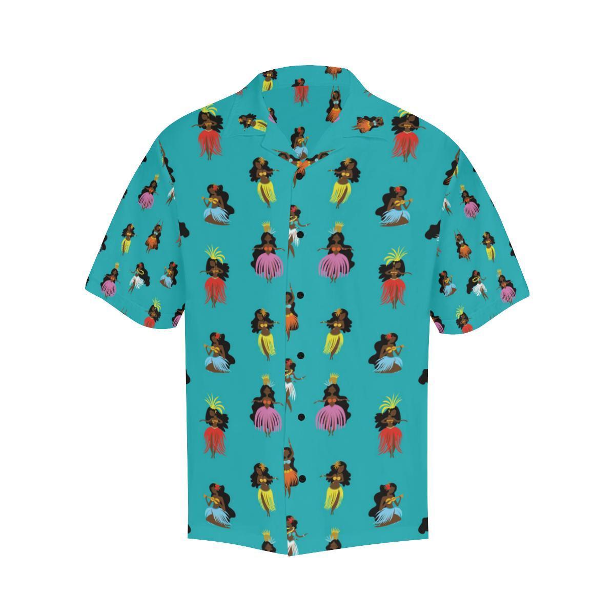 Aloha Girl Dance Hawaiian Shirt