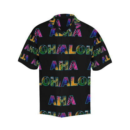 Aloha Hawaii Neon Hawaiian Shirt