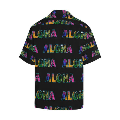 Aloha Hawaii Neon Hawaiian Shirt