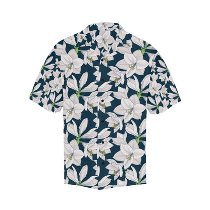 Amaryllis Pattern Print Design Al Hawaiian Shirt