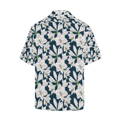 Amaryllis Pattern Print Design Al Hawaiian Shirt