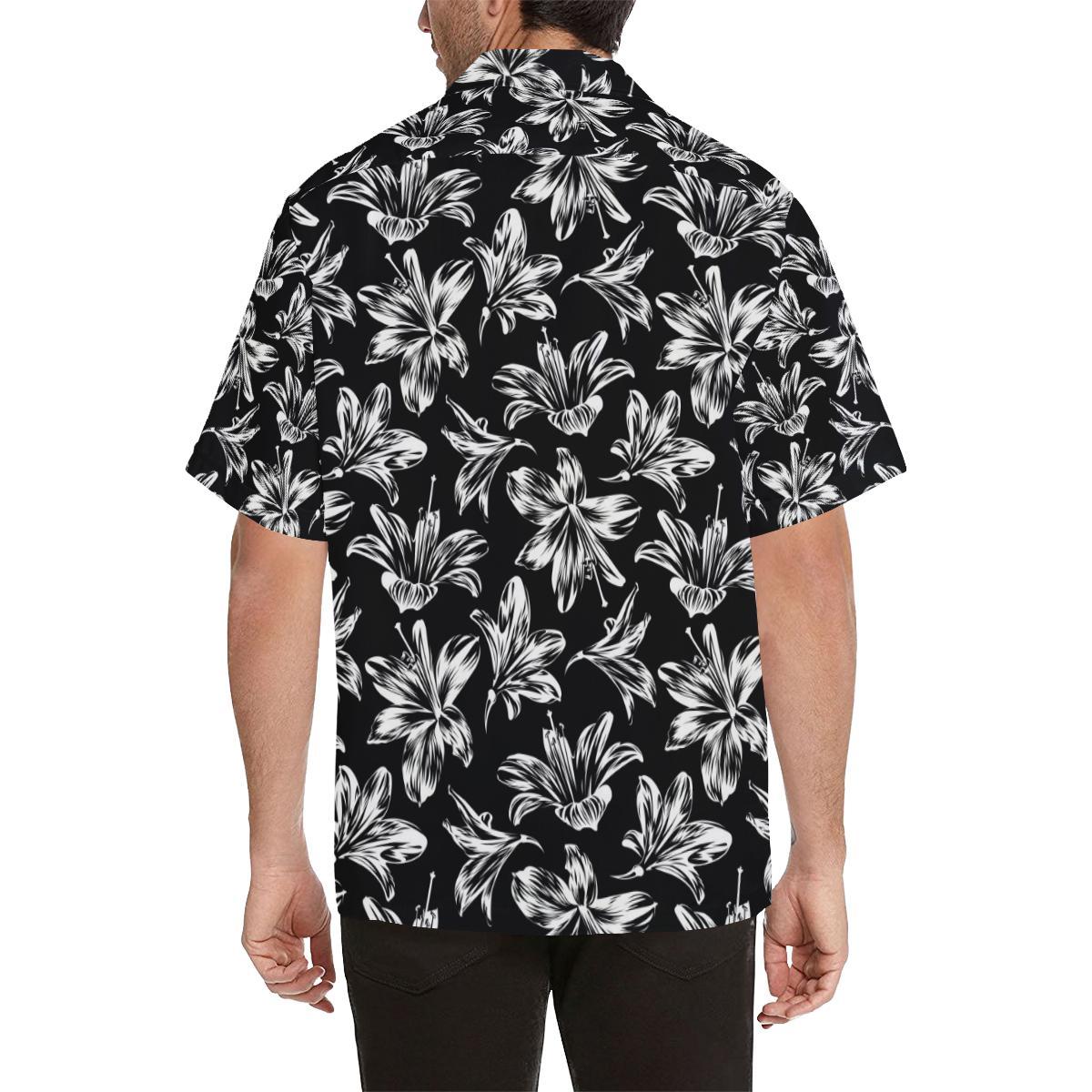 Amaryllis Pattern Print Design Al Hawaiian Shirt