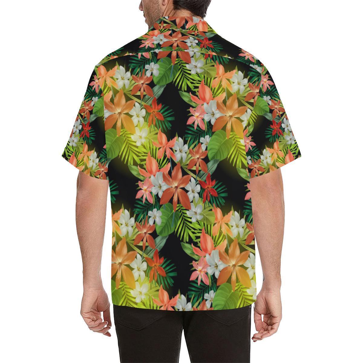 Amaryllis Pattern Print Design Al Hawaiian Shirt