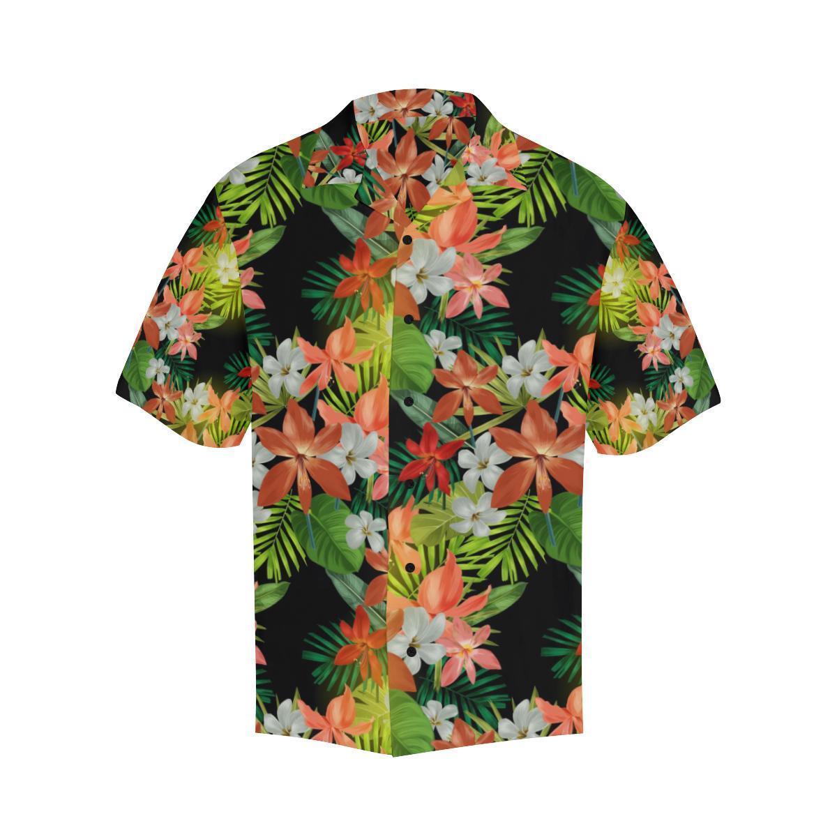 Amaryllis Pattern Print Design Al Hawaiian Shirt