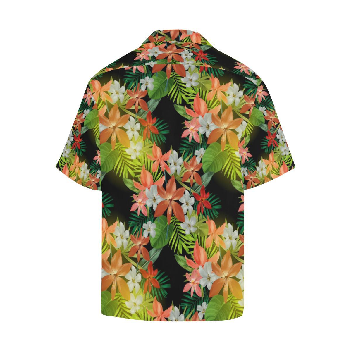 Amaryllis Pattern Print Design Al Hawaiian Shirt