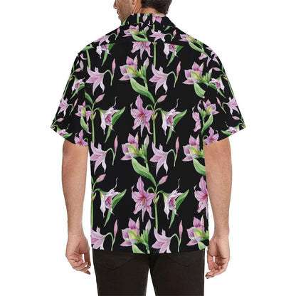 Amaryllis Pattern Print Design Al Hawaiian Shirt