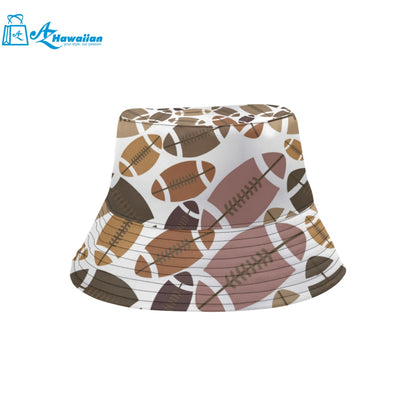 American football ball pattern Unisex Bucket Hat