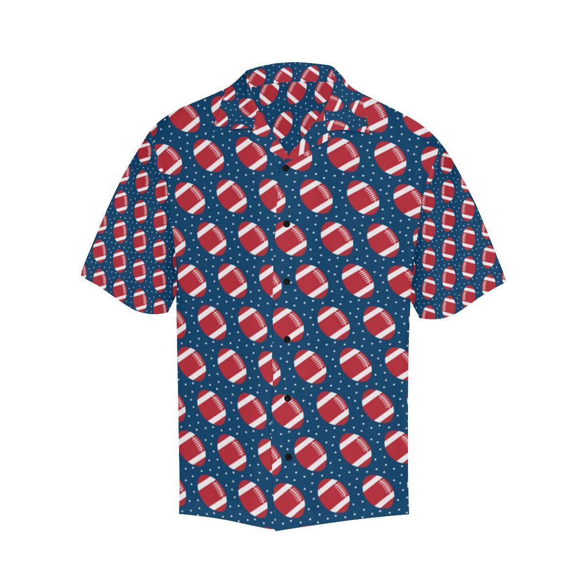 American Football Star Design Pattern Hawaiian Shirt