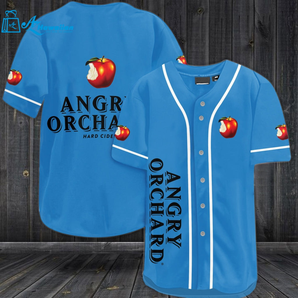 Angry Orchard Hard Cider Baseball Jersey 