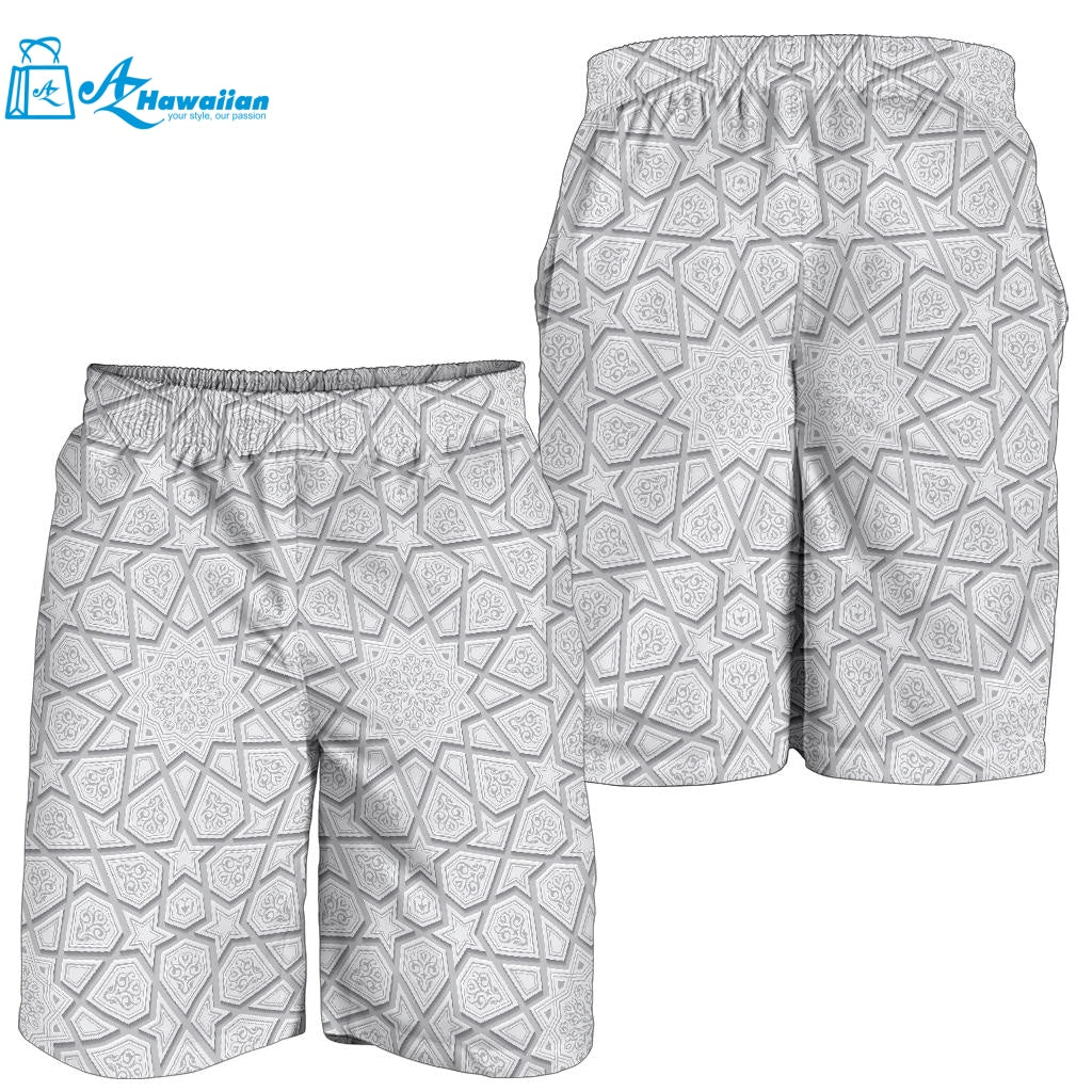 Arabic Star Pattern Men Shorts