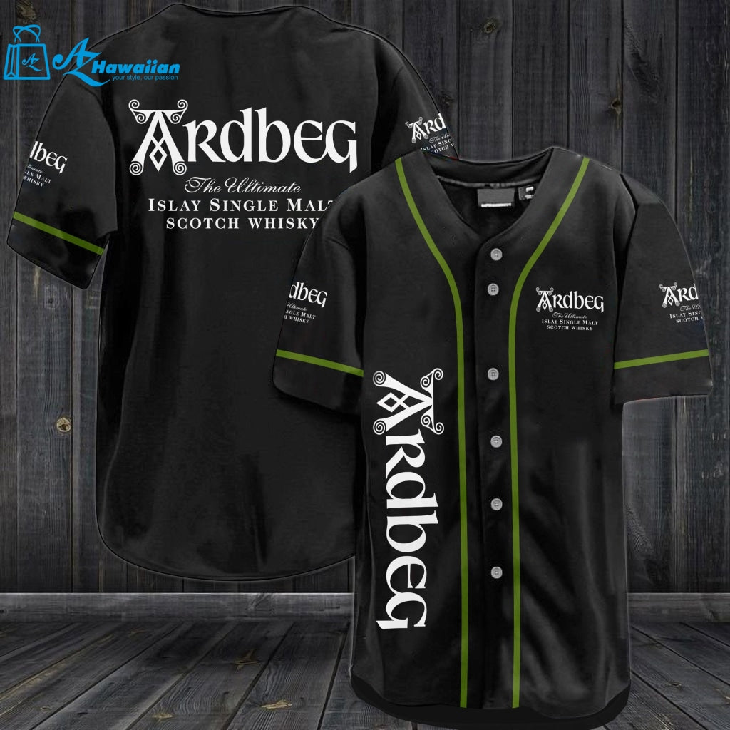 Ardbeg All Over Print Unisex Baseball Jersey 