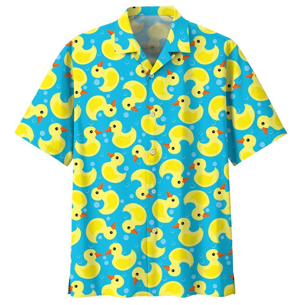 Duck Hawaiian Shirt Azs011