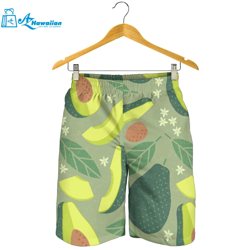 Avocado Pattern Men Shorts