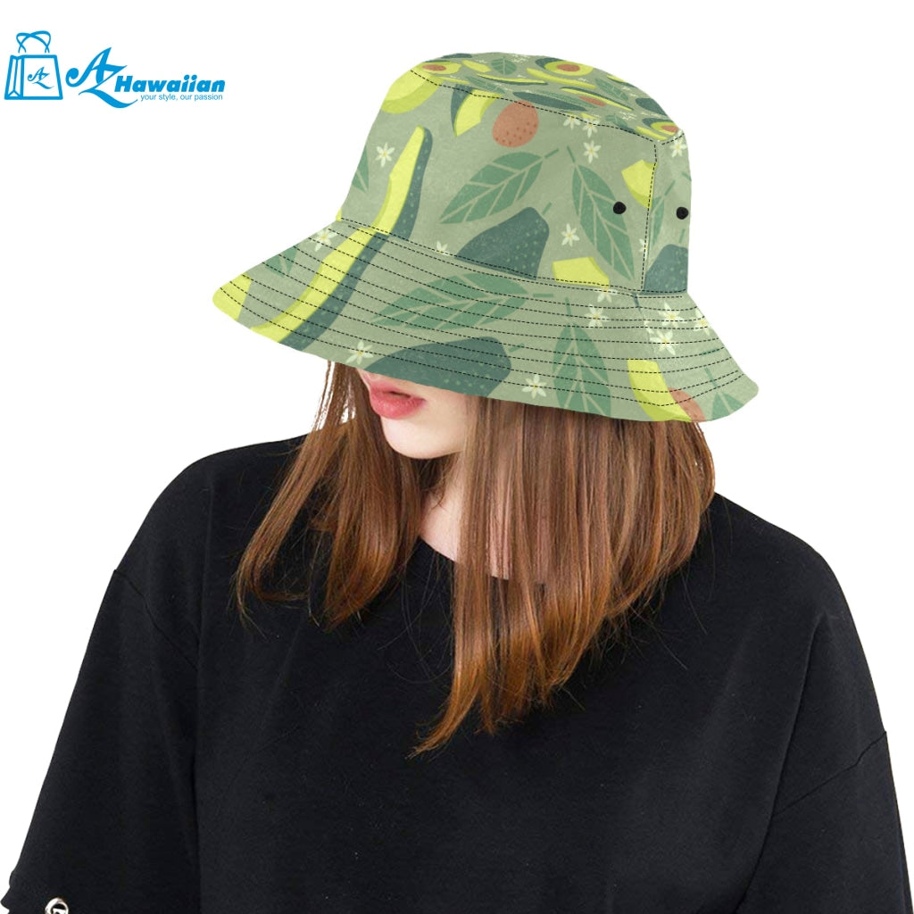 Avocado pattern Unisex Bucket Hat