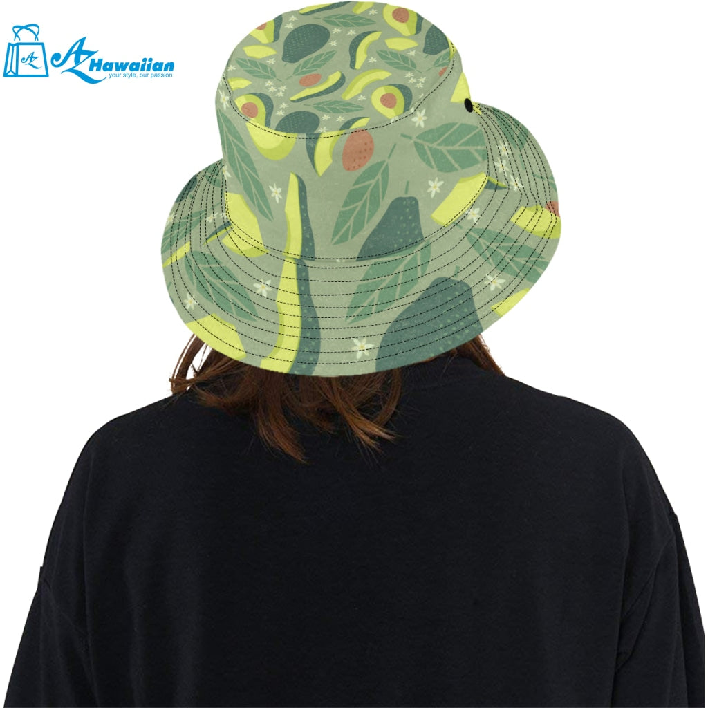 Avocado pattern Unisex Bucket Hat