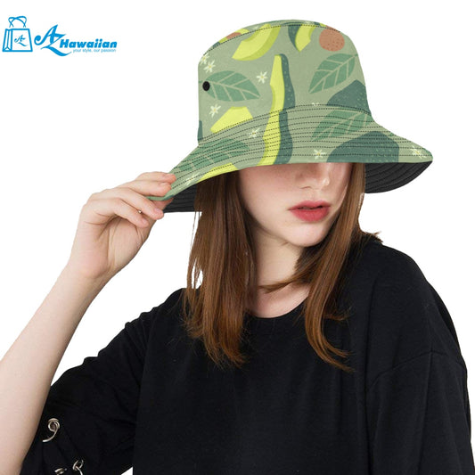 Avocado pattern Unisex Bucket Hat