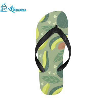 Avocado pattern Unisex Flip Flops