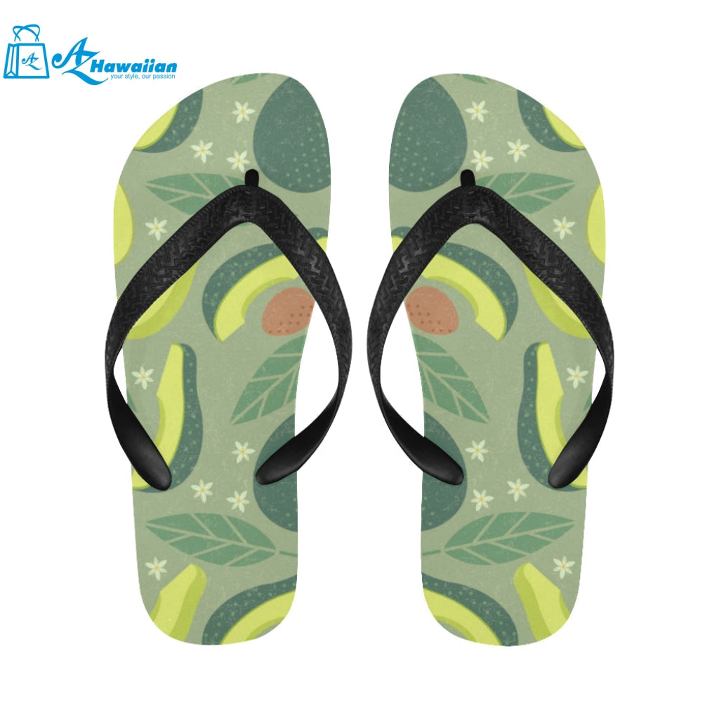 Avocado pattern Unisex Flip Flops