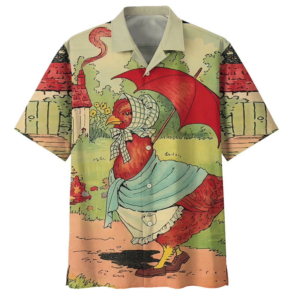 Chicken   Colorful Awesome Design Unisex Hawaiian Shirt For Men And Women Dhc17063734